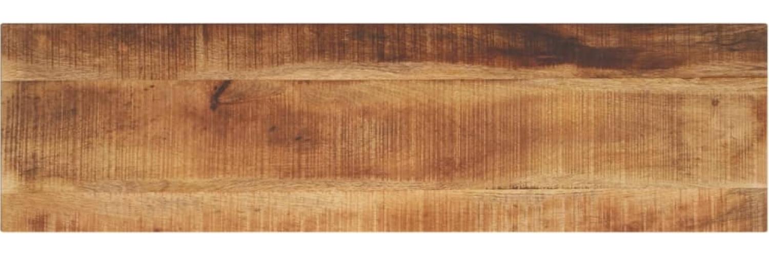 vidaXL Tischplatte 110x30x2,5 cm Rechteckig Raues Massivholz Mango 371298 Bild 1