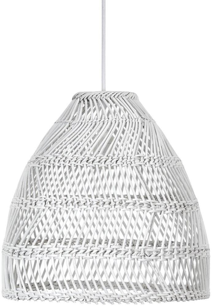 PR Home 4636-BT01 Hängelampe Maja weißes Rattan 36cm Bild 1