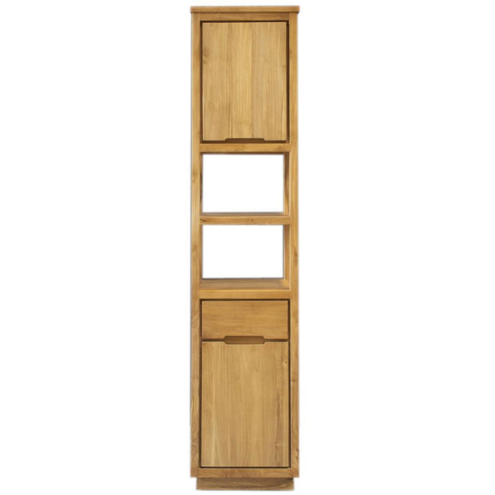 Badezimmerschrank Samina Teak Massivholz Bild 1