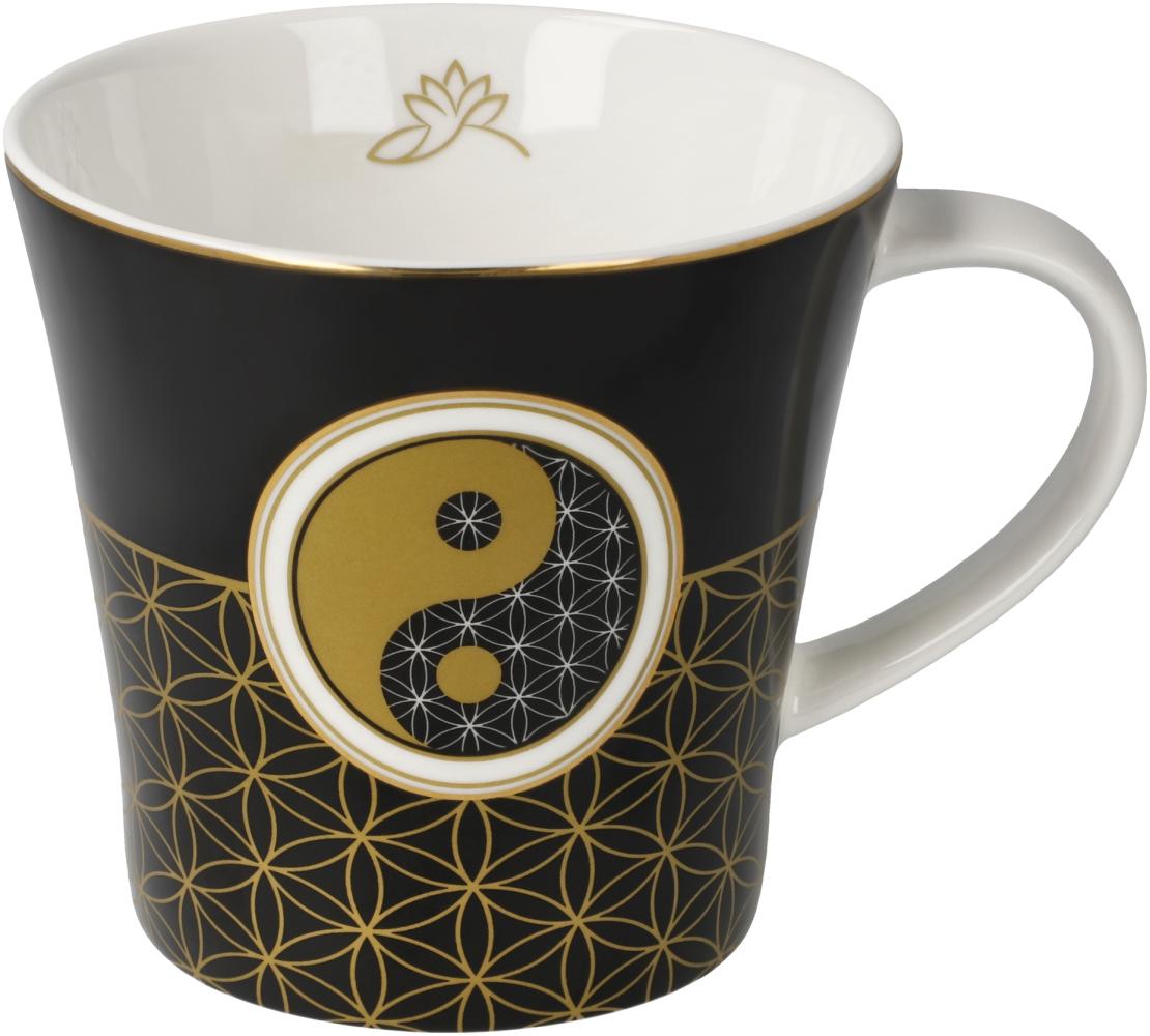 Goebel Yin Yang Schwarz - Coffee-/Tea Mug Lotus Yin Yang Bunt New Bone China 23101261 Bild 1