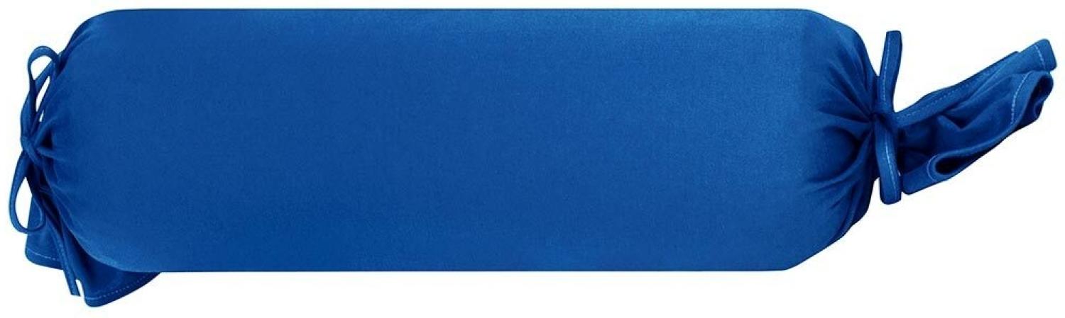 Formesse Bella Donna Jersey Kissenbezug Restposten|ca. 15x40 cm| royalblau Bild 1