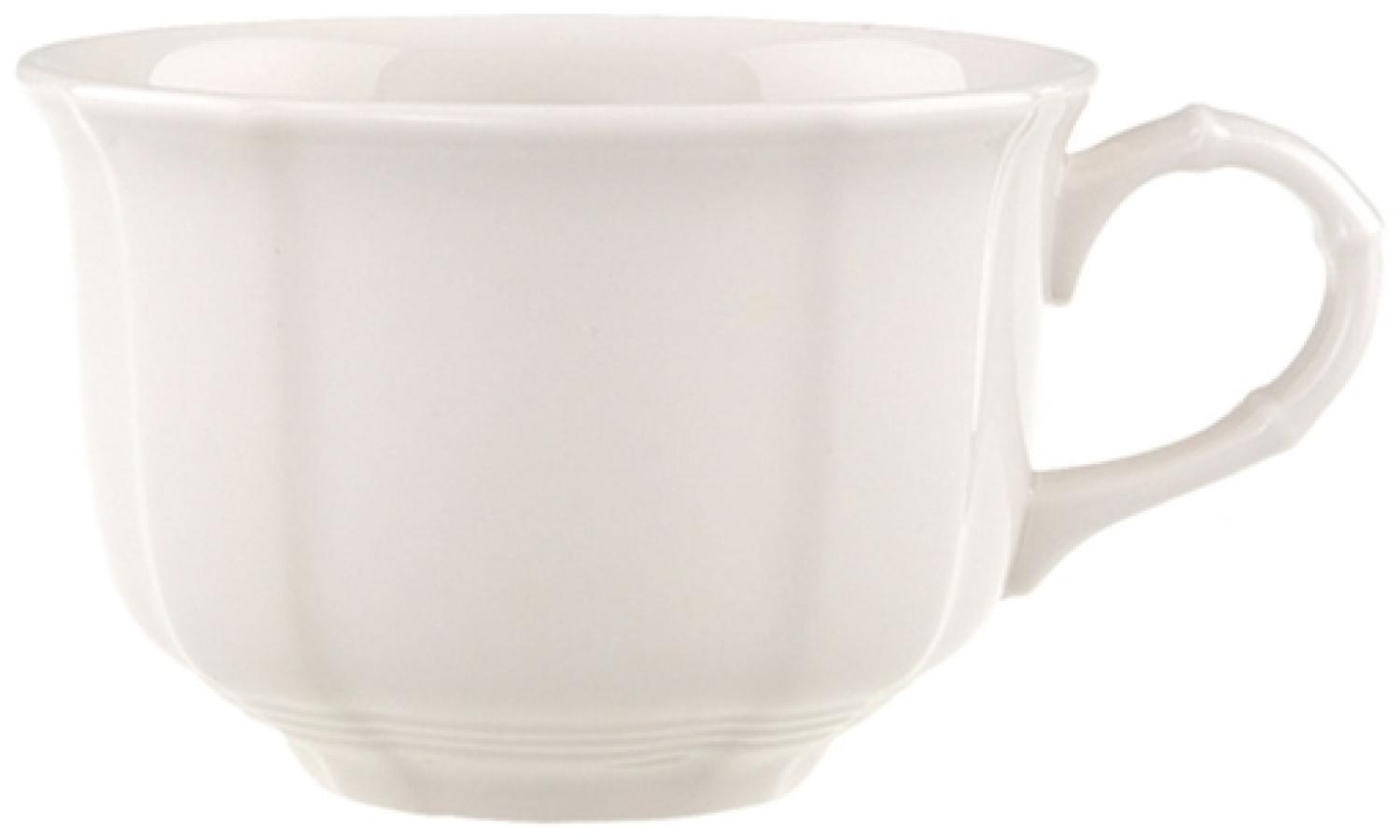 Villeroy & Boch Vorteilset 2 Stück Manoir Teeobertasse weiß 1023961270 und Geschenk + Spende Bild 1