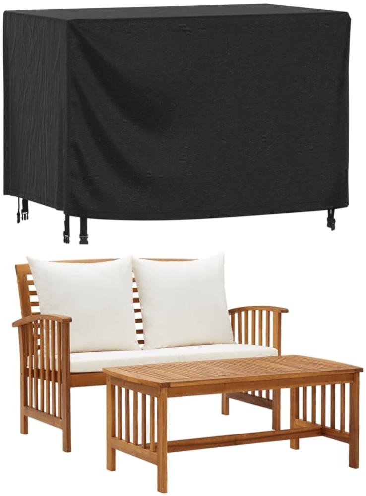 vidaXL Gartenmöbel-Abdeckungen 2 Stk. Schwarz 140x70x90 cm Wasserdicht 3196427 Bild 1