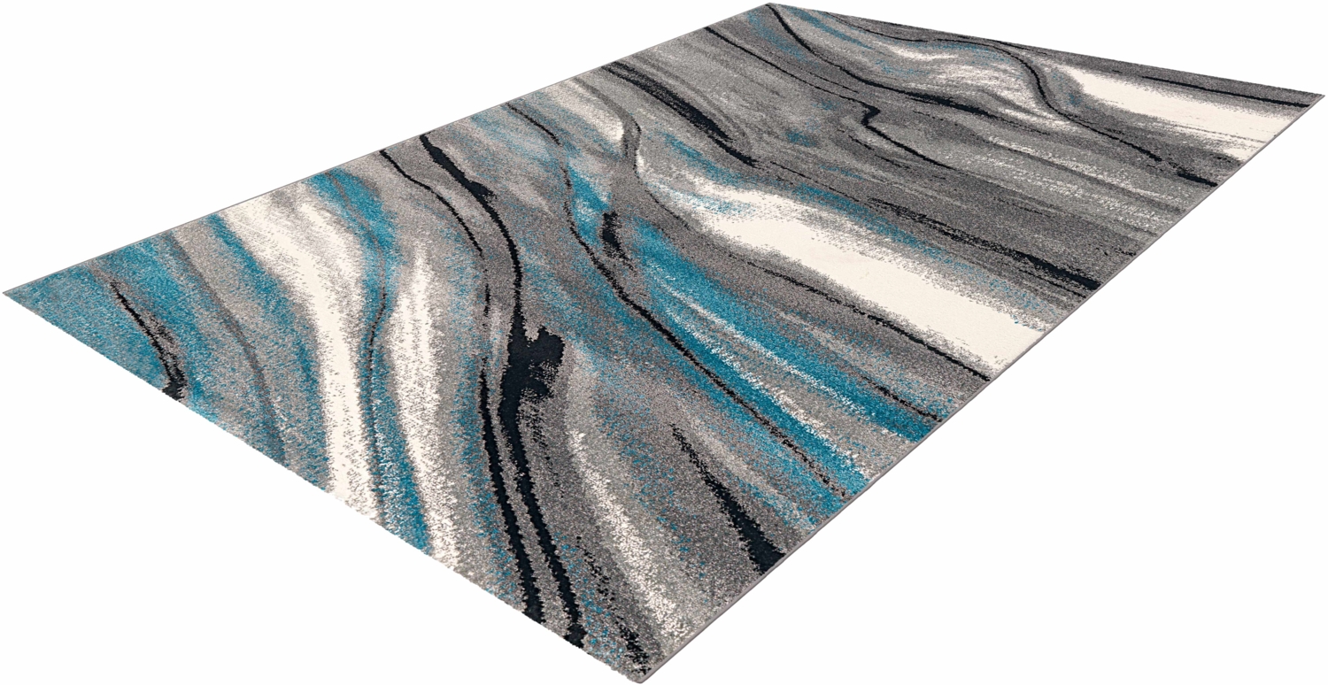 Move 4444 Grau / Blau / Weiß 240cm x 300cm Bild 1