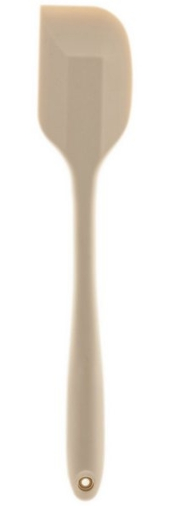 Silikon Teigschaber - Flexibel, hitzebeständig & vielseitig einsetzbar - 28 cm Beige Bild 1