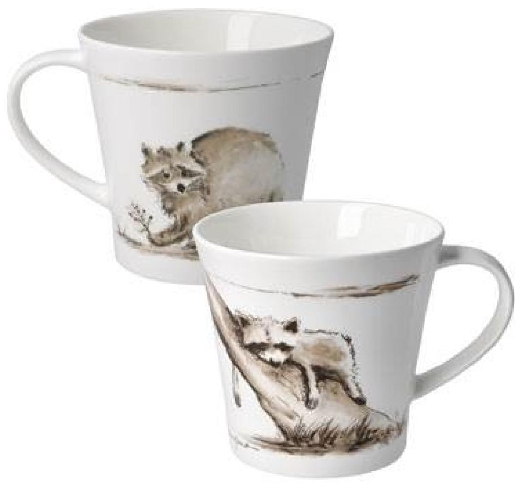 Goebel Kaffee- und Teebecher Peter Schnellhardt - Kleines Nickerchen, Tasse, Fine Bone China, Bunt, 350 ml, 26500241 Bild 1