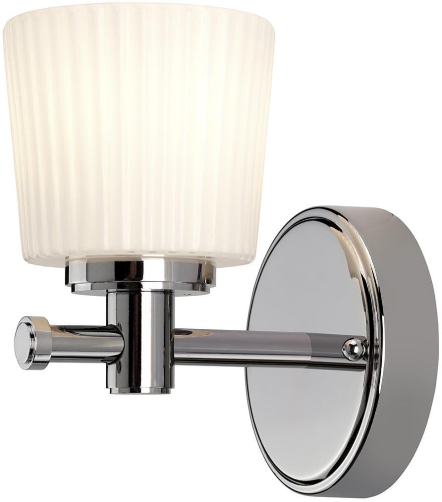 Elstead Lighting Binstead 1-Light Wandleuchte 1-flammig Chrom poliert IP44 G9 3000K Bild 1