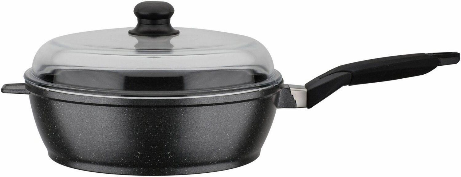 GSW Schmorpfanne Titanium Granit, Aluminiumguss (1-tlg), Induktion Bild 1