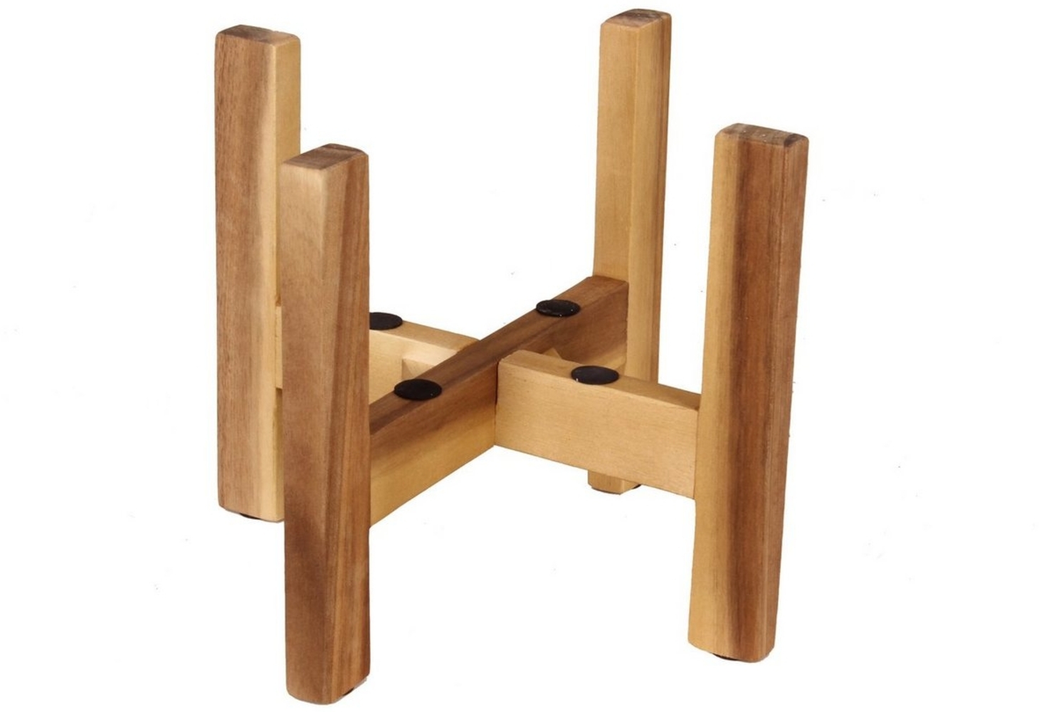 tegawo Blumenständer aus FSC-zertifiziertem Akazienholz Bild 1