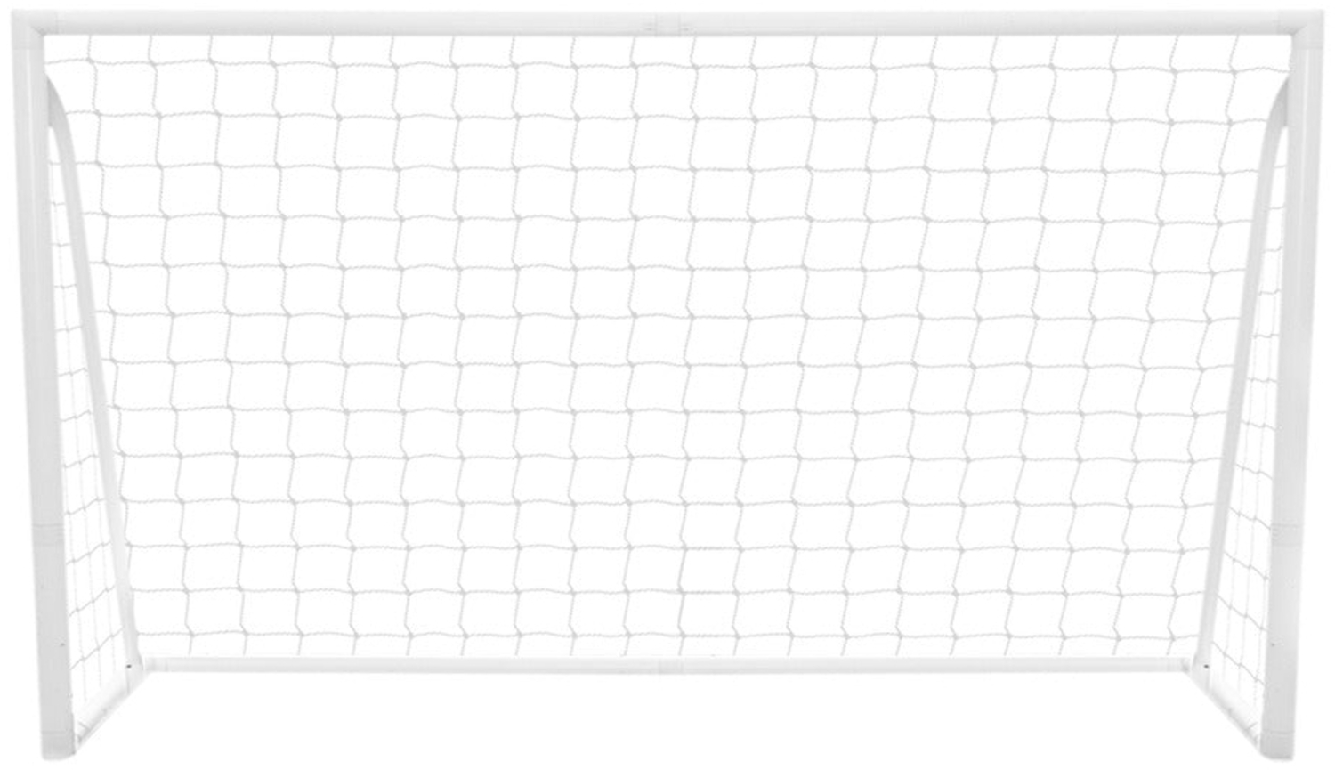 Monster Shop Fußballtor mit Tragetasche und Torwand, PVC Rahmen weiß, 180x120 cm Bild 1