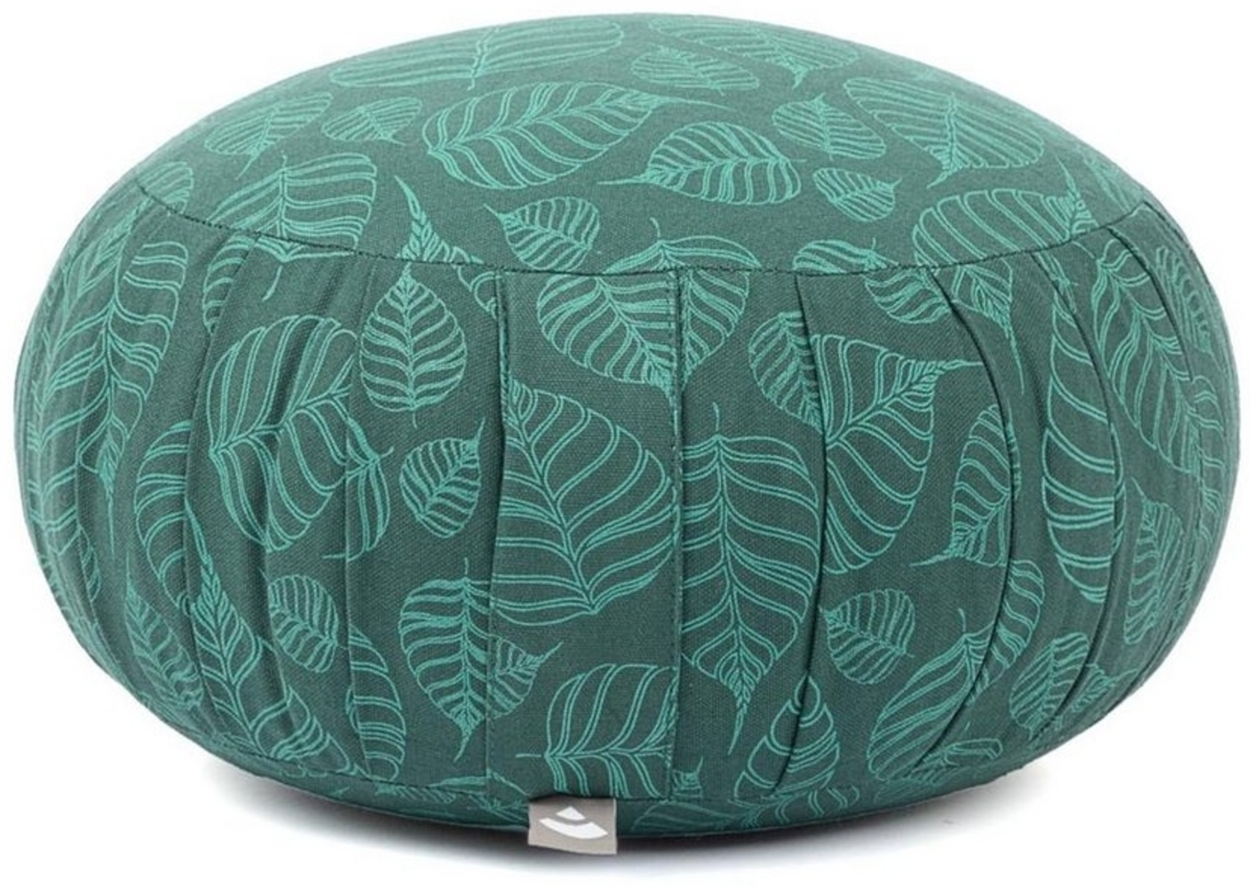 bodhi Meditationskissen Meditationskissen ZAFU, 38x20 cm Bodhi Leaves, deep green Bild 1