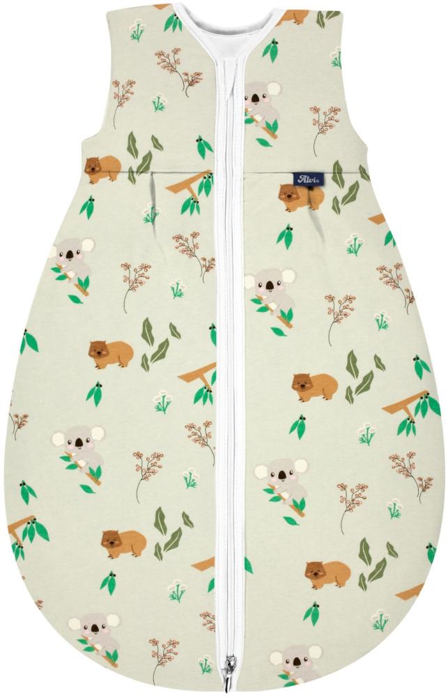 Alvi Mäxchen Schlafsack light Organic Cotton Koalas World 110 cm Bild 1