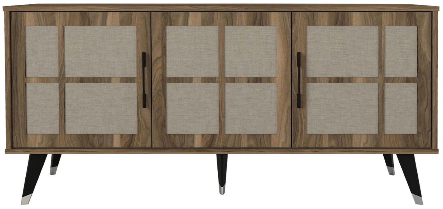 Sideboard Logan Walnuss Grau Bild 1