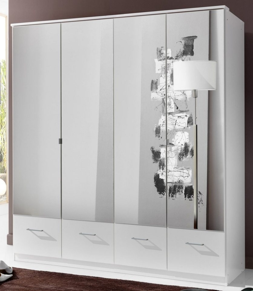 Kleiderschrank 'IMAGO' Schrank Schlafzimmerschrank in weiß 180 cm Bild 1