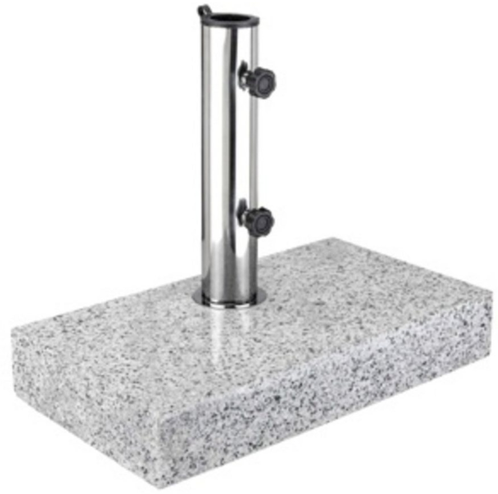 Haushalt International Schirmständer Wand-Granitschirmständer - ca. 25kg Maße: ca. 46 x 28 x 7,5cm (1 St) Bild 1