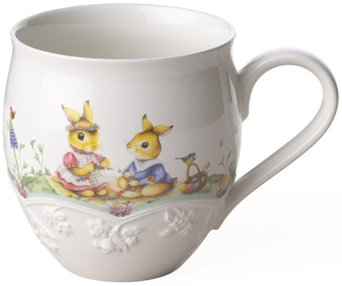 Villeroy & Boch Spring Fantasy Becher mit Henkel, Blumenwiese Bild 1