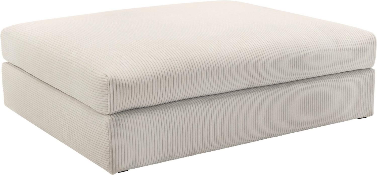 Home affaire Polsterhocker Soft&Cosy XXL, in Cord Bild 1