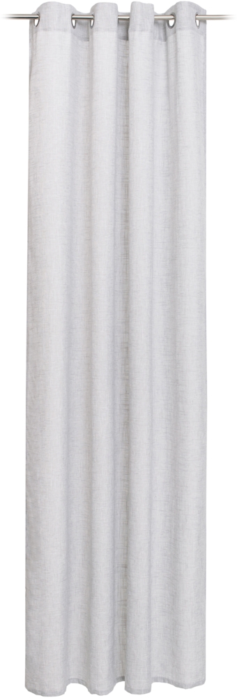 Gözze 'LINEA' Ösenvorhang, 100% Polyester silber, 140x245 cm Bild 1