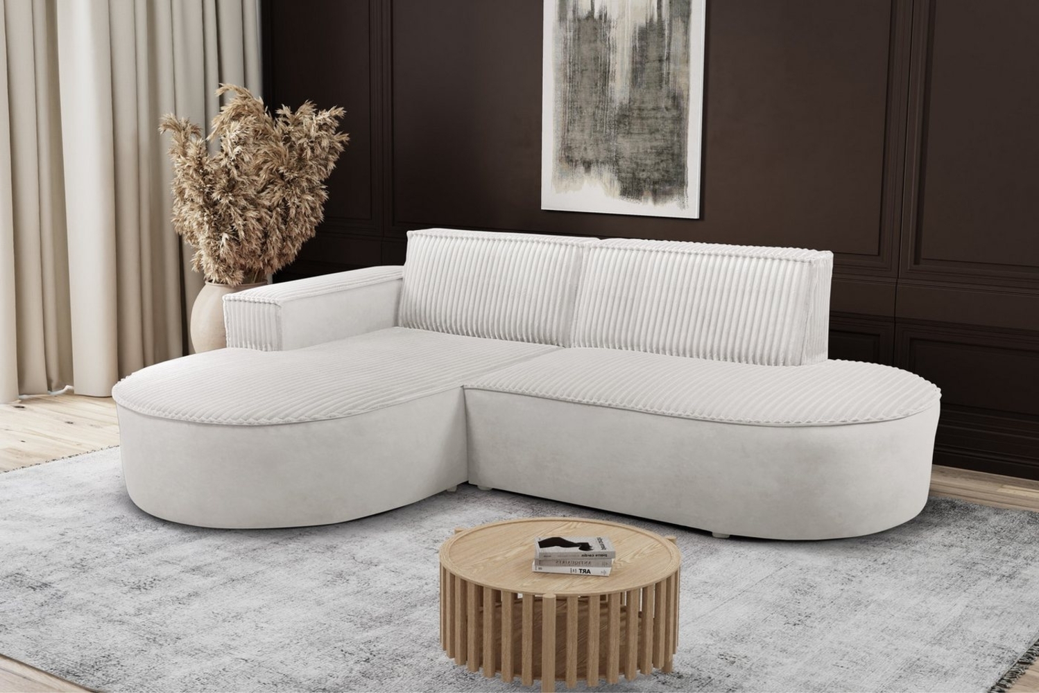 Kaiser Möbel Ecksofa Modernes L-förmiges Designer-Ecksofa Modena Soft Bild 1