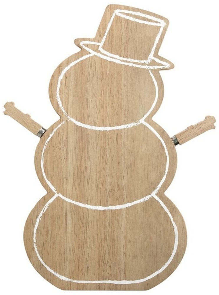 Next Käsebrett Käsebrett, weihnachtlicher Schneemann, Holz, (1-St) Bild 1