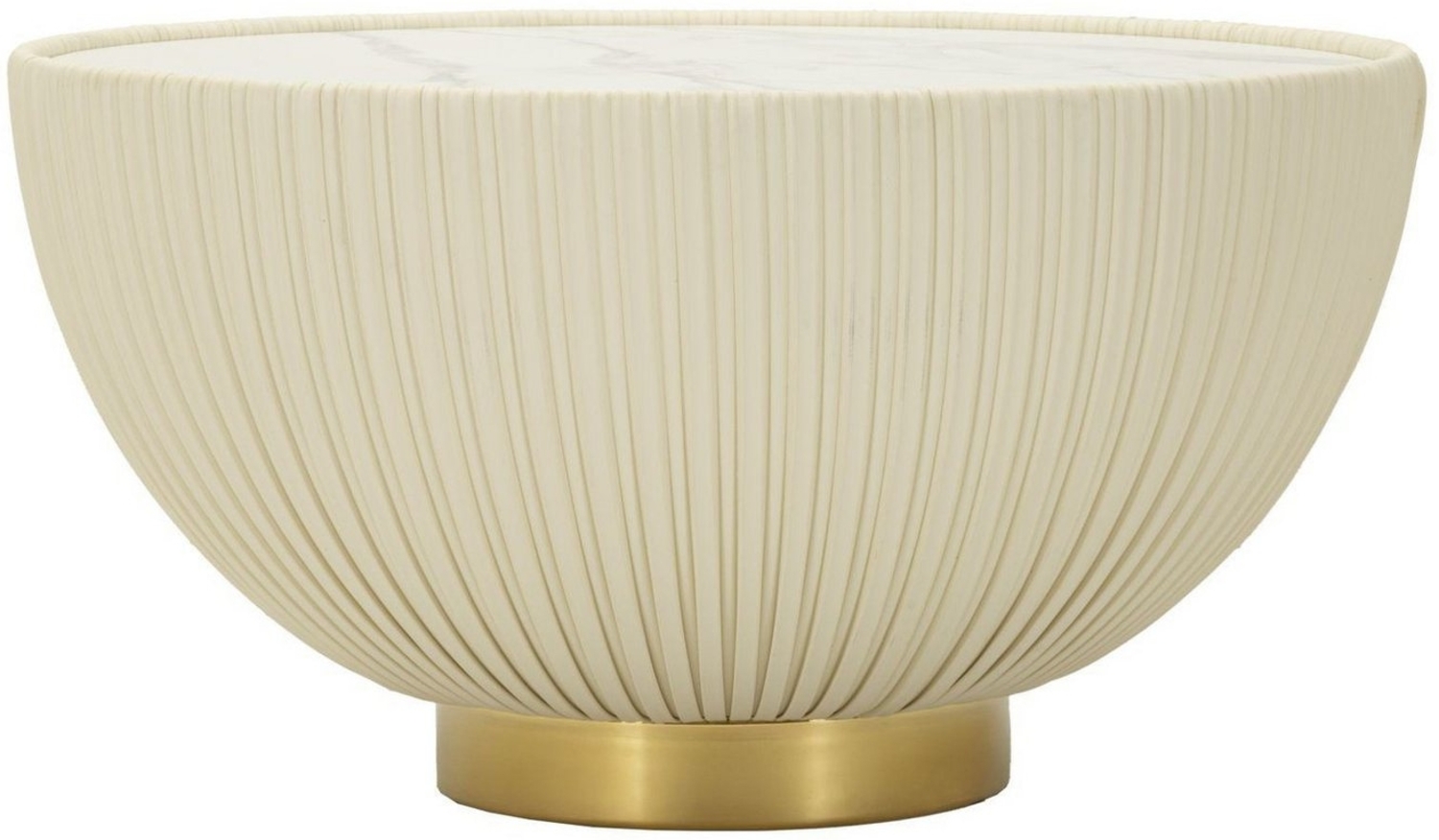 Natur24 Couchtisch Tavolino Couchtisch 71 x 71 x 38 cm Metall Keramik Polyester Bild 1