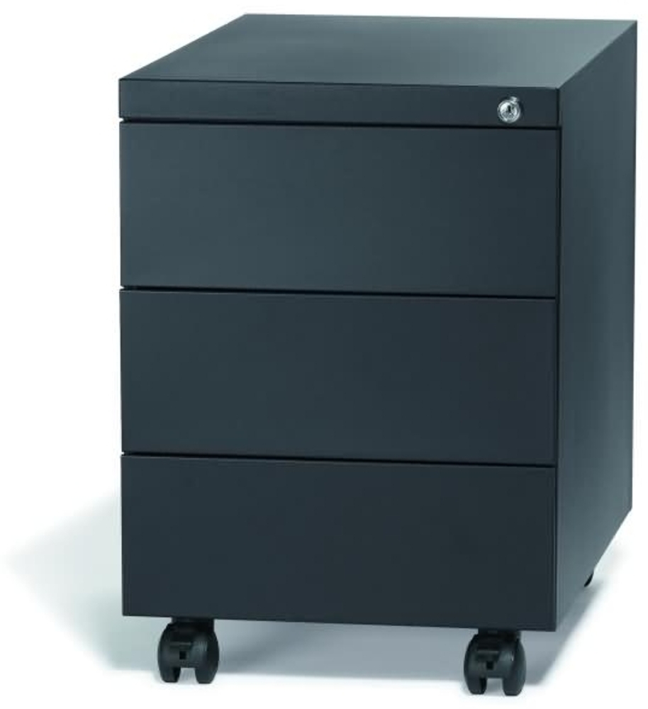 Soennecken Rollcontainer 3xSchub 39x55x79cm anthrazit Bild 1