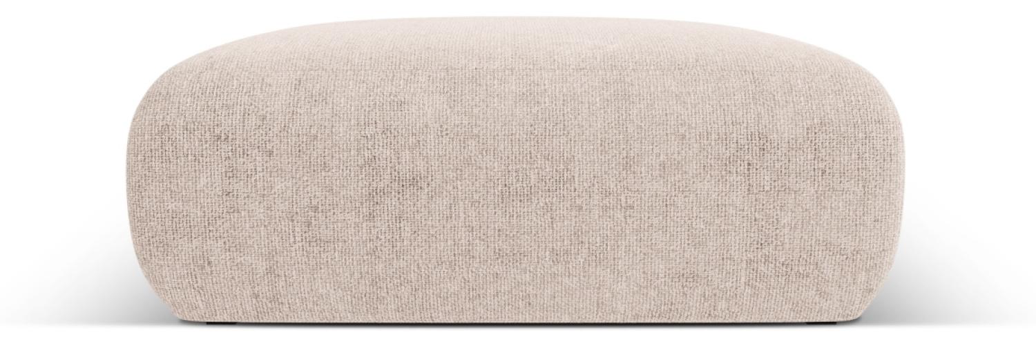 Micadoni Boucle Hocker Molino Large Chenille Beige Bild 1