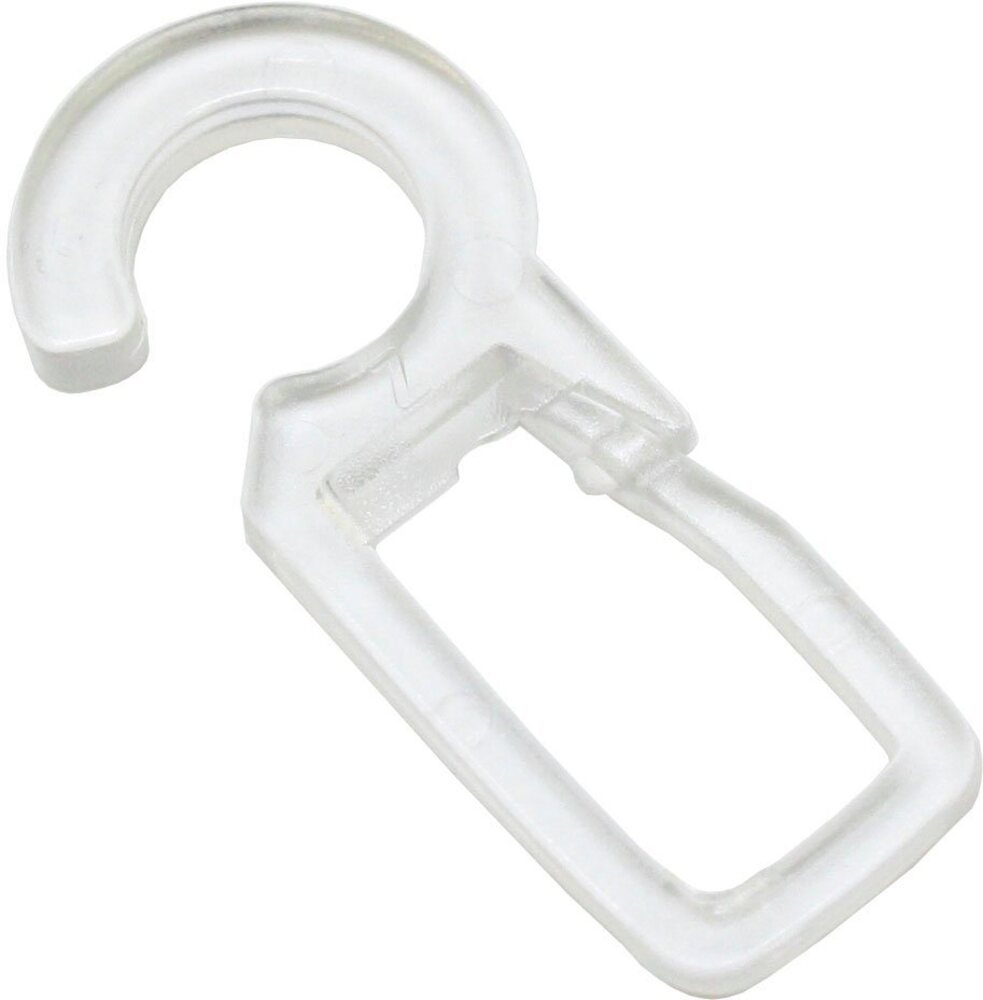 GARDINIA Faltenclip Gardinenhaken Kunststoff, (10-St), Zubehör Vitragestangen/Caféhausstangen Bild 1