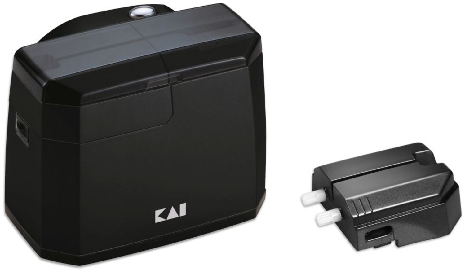 Kai 'AP-118' Elektrischer Messerschärfer, Edelstahl schwarz, 13,8 x 11,1 x 10,5 cm Bild 1