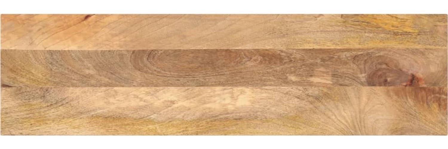 vidaXL Tischplatte 110x40x3,8 cm Rechteckig Massivholz Mango 371516 Bild 1