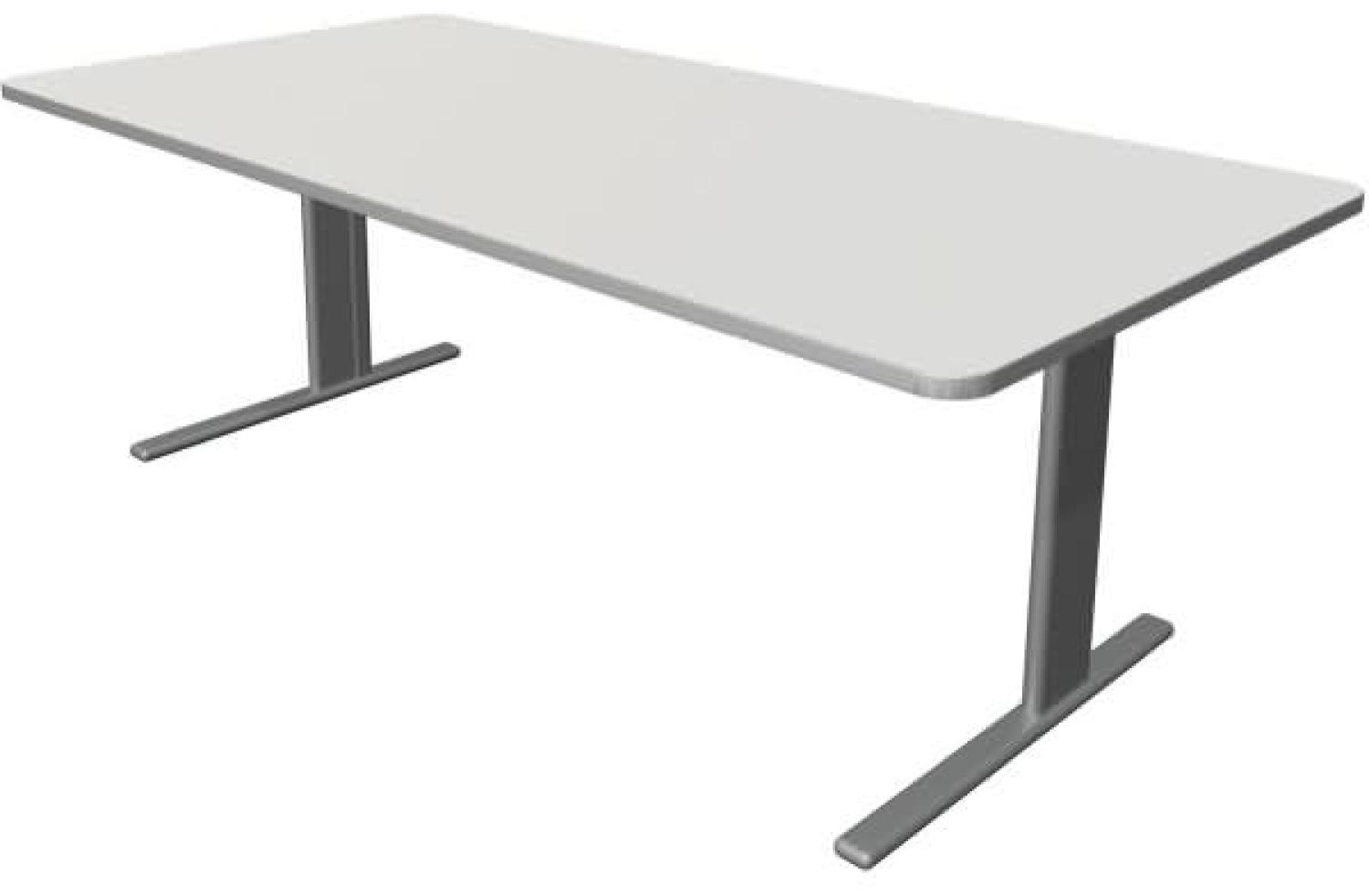 Kerkmann Schreibtisch Unic BxTxH 200x100x75cm weiß Bild 1