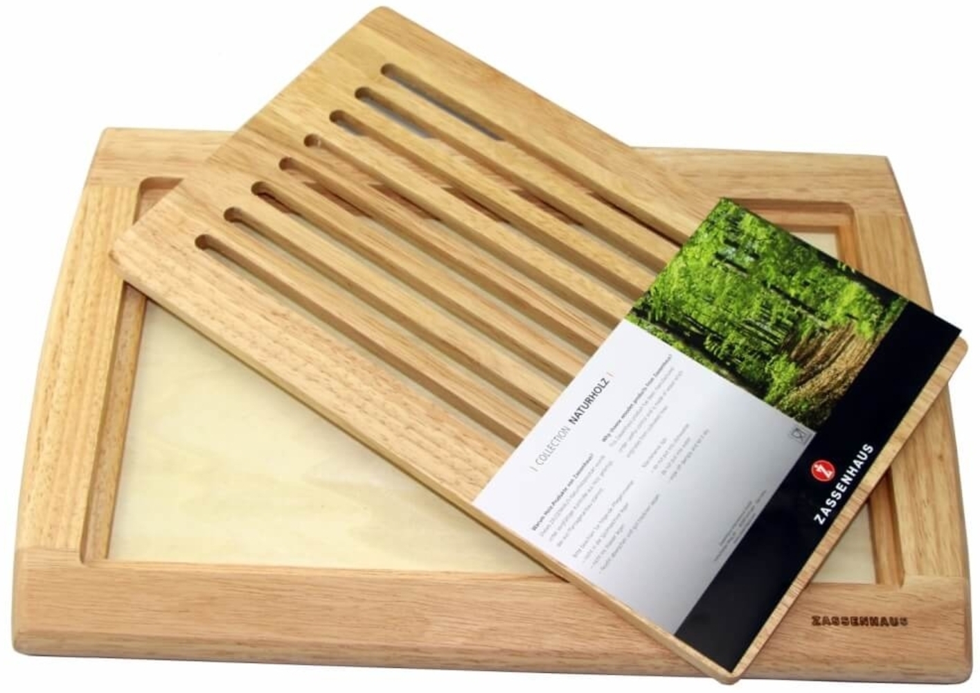 Brotschneidbrett, hell 42 x 28 cm Bild 1