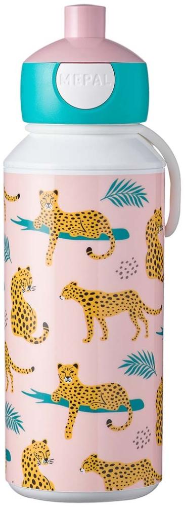 Mepal CAMPUS Trinkflasche Pop-Up 400 ml Leopard Bild 1