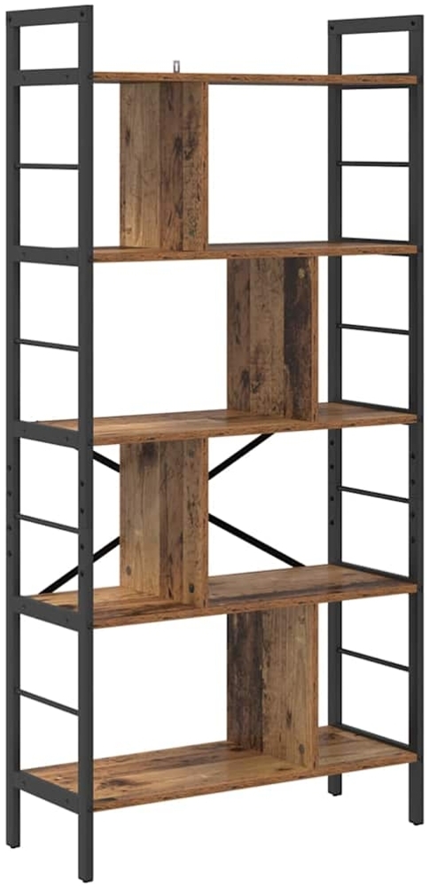 vidaXL Bücherregal Altholz 75 x 30 x 156 cm Holzwerkstoff 883962 Bild 1