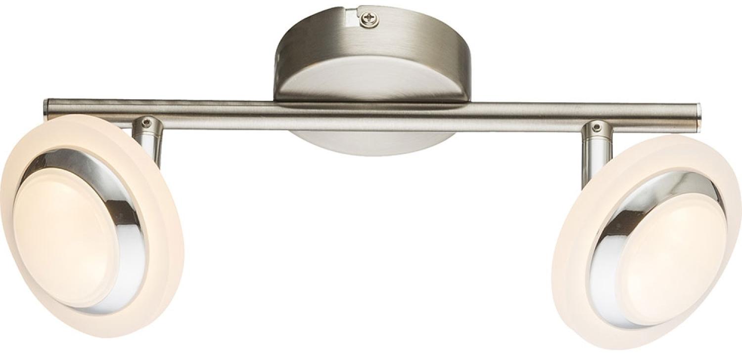 LED Deckenleuchte, Metall, nickel-matt, Chrom, Spots Bild 1