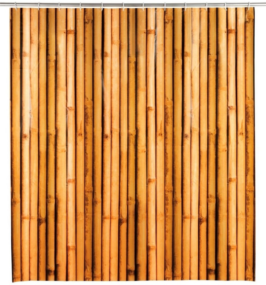 WENKO Duschvorhang Bambusa Breite 180 cm, Höhe 200 cm Bild 1