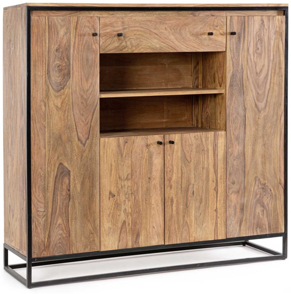 Highboard Nartan aus Sheesham-Holz, 145 cm Bild 1