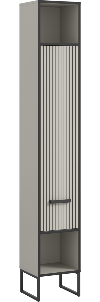 Hochschrank (B/H/T: 30x192x32 cm) in Kaschmir Nachbildung Bild 1