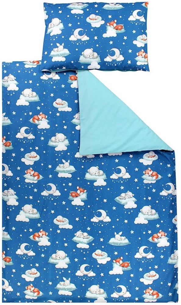 TupTam Kinderbettwäsche TupTam Kinder Bettwäsche Gemustert 2-Teilig Wendebettwäsche Bild 1