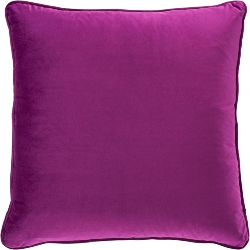 Casa Padrino Luxus Kissen Fuchsia 60 x 60 cm - Luxus Wohnzimmer Deko Accessoires Bild 1