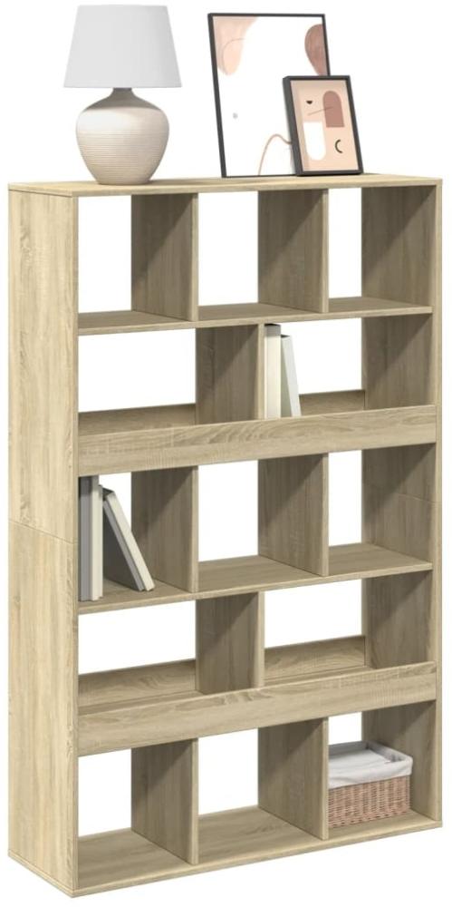 vidaXL Bücherregal Sonoma-Eiche 100x33x156,5 cm Holzwerkstoff 3309368 Bild 1