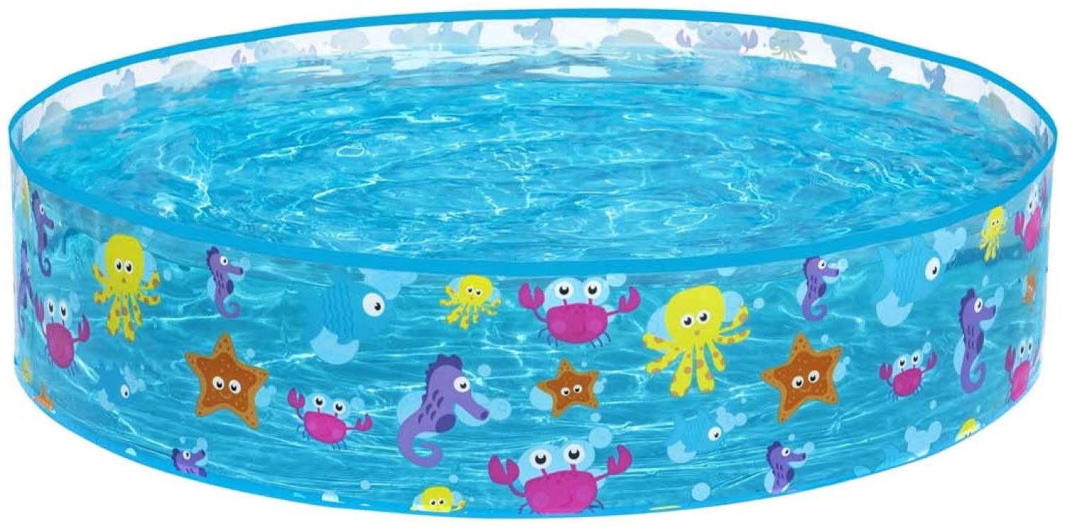 Fill 'N Fun Planschbecken Sparkling Sea, Ø 122 x 25 cm Bild 1