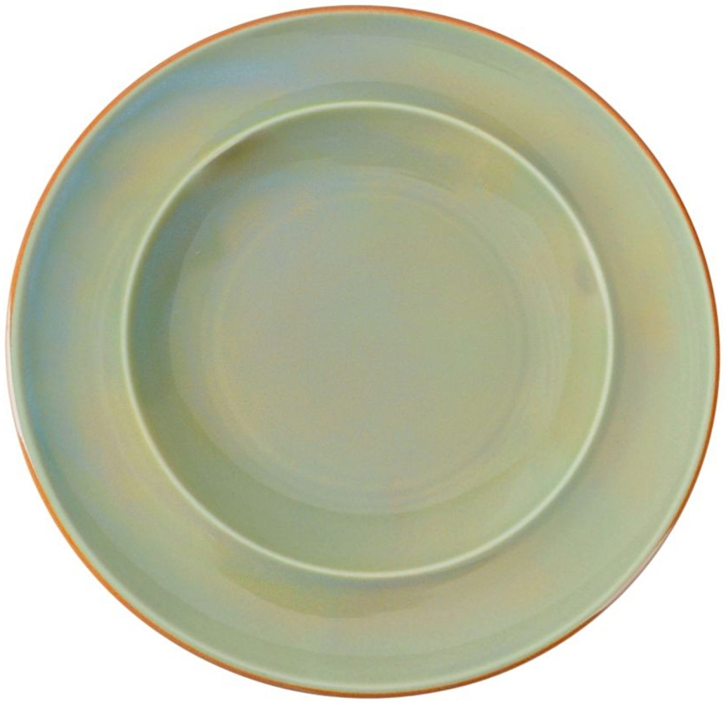 COMAS OLIVA Pasta-Teller 25 cm, 6 Stück, Porzellan Bild 1