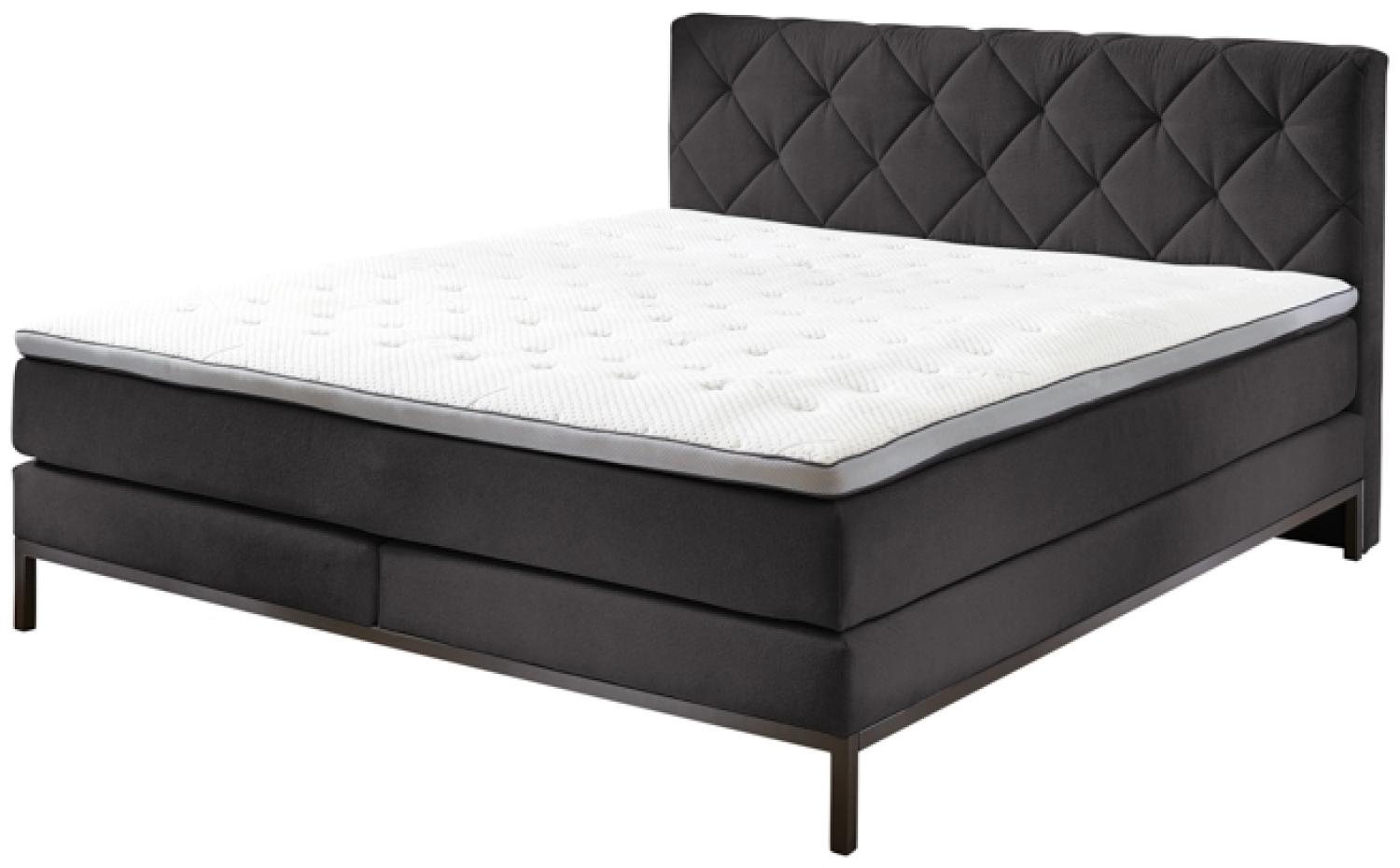 BX 2180 Rockaway Boxspringbetten grau Stahl Bild 1