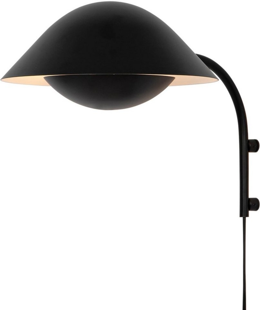 Nordlux Freya Wandleuchte schwarz E14 IP20 Bild 1