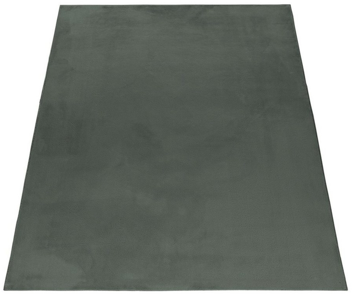 Stilvoll Günstig Hochflor-Teppich Teppich für den Flur oder Küche Unicolor - Einfarbig, Läufer, Höhe: 20 mm Bild 1