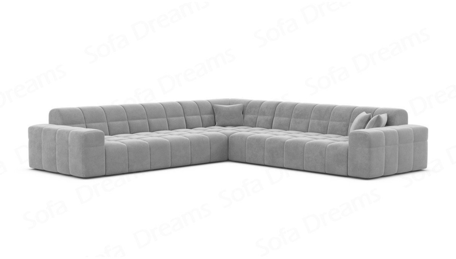 Sofa Dreams Ecksofa Polsterstoff Ecksofa Samt Modern Eckcouch Ibiza L Form Samtsofa Sofa, Loungesofa Bild 1