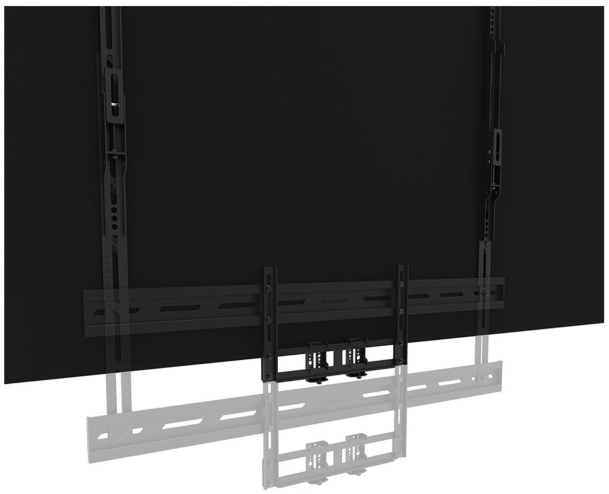 Neomounts Univers. Videobar Kit Vesa 200x200-800x600mm schw. Bild 1