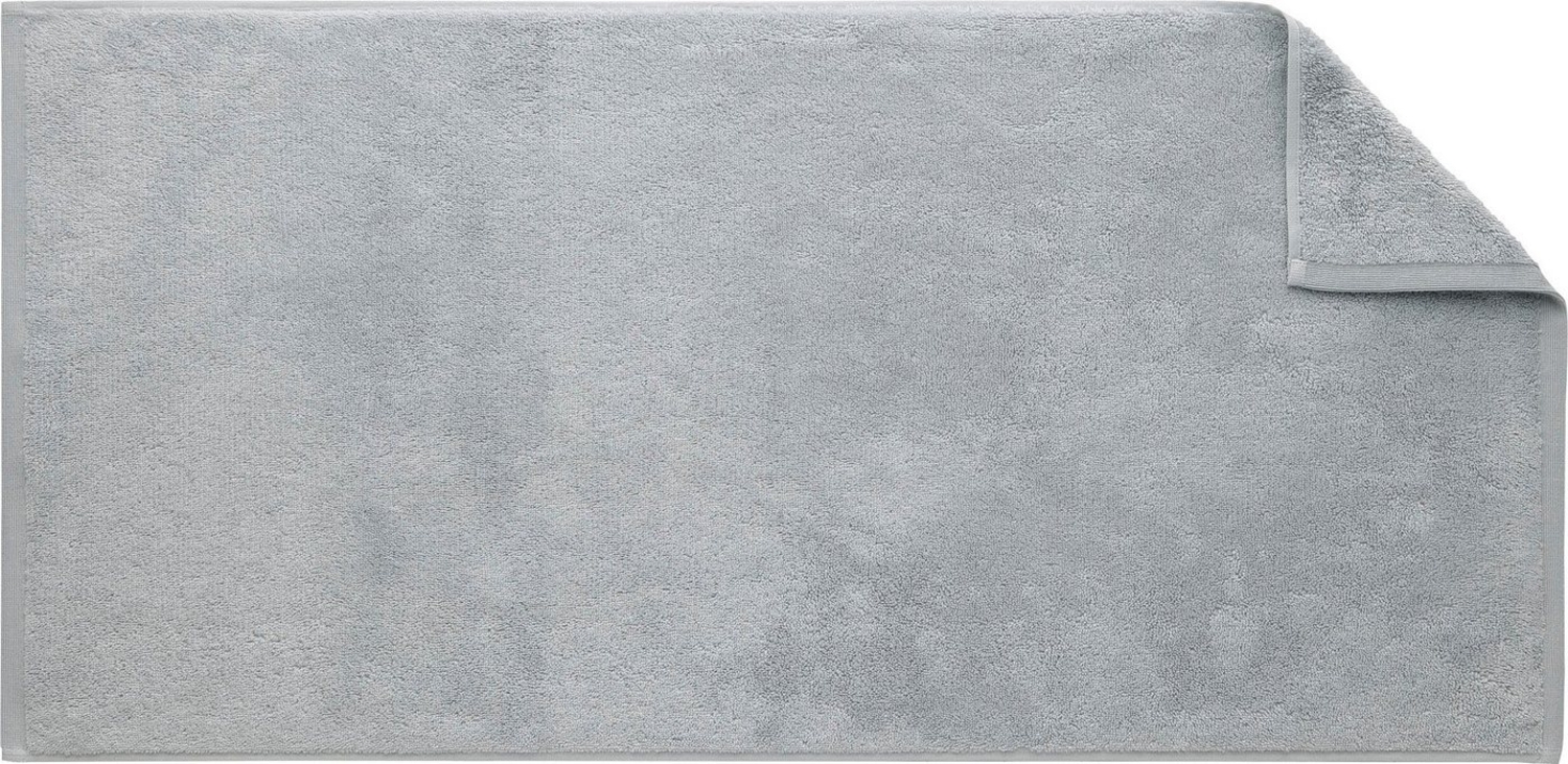 Elegant Duschtuch 75x160cm hellgrau 600g/m² 100% Baumwolle Bild 1