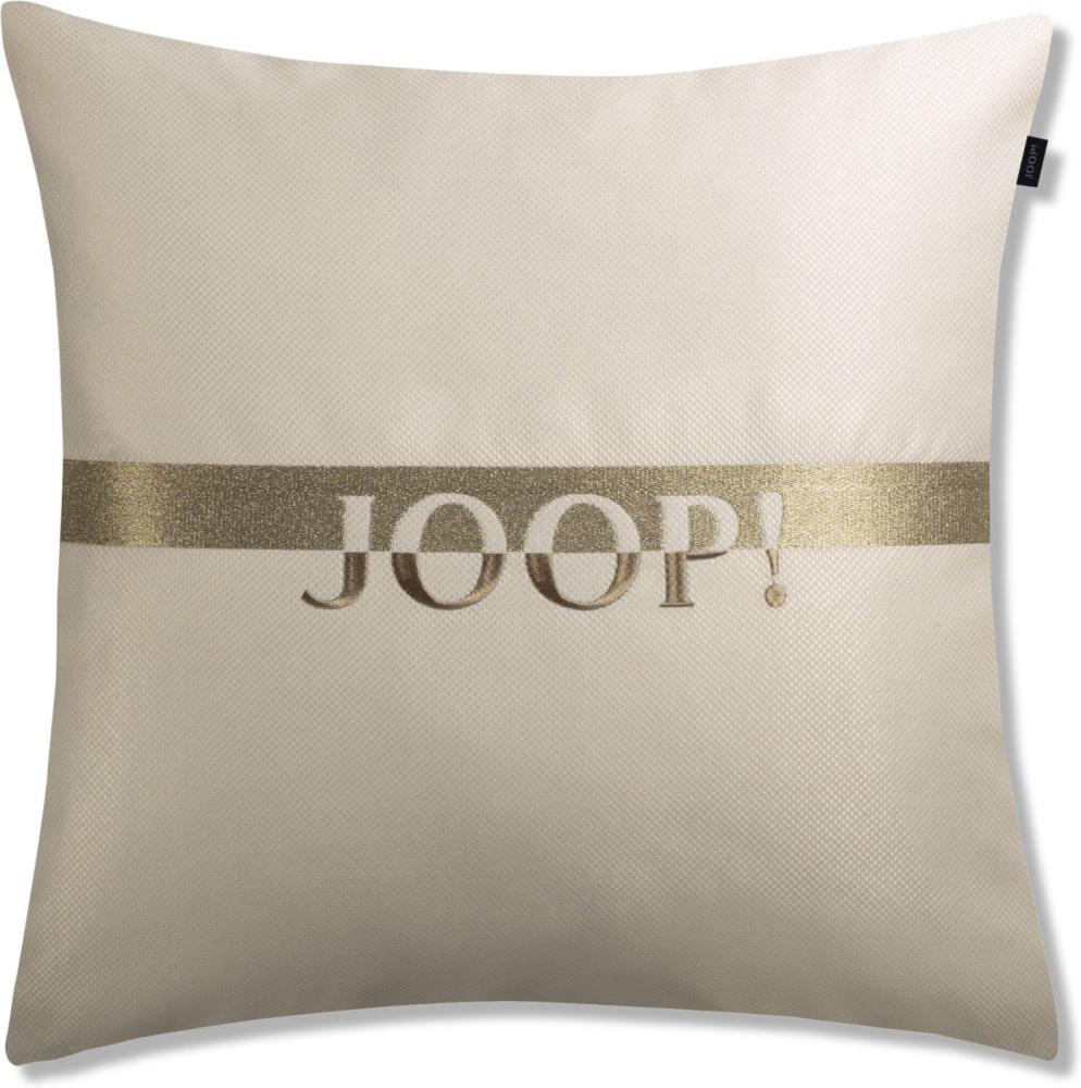 JOOP! Zierkissenhülle Label sand 50x50cm Bild 1